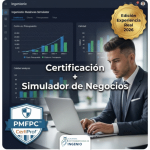 Certificación en Gestión Estratégica de Proyectos: Edición Experiencia Real (Incluye PMFPC™ + Simulador)