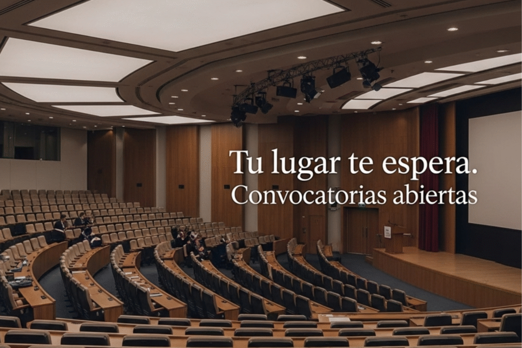 Próximas Convocatorias 1 Convocatorias abiertas 1