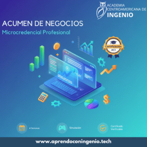 Desarrolla tu acumen de negocios con nuestra microcredencial. Aprende a tomar decisiones estratégicas basadas en finanzas a través de un simulador de negocios. Diseñado para líderes no financieros