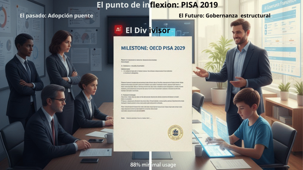 PISA 2029 lo Cambia Todo: Por Qué la "Alfabetización en IA" es la Nueva Métrica Cívica (y su Institución no está Lista) 1 PASO 1 LA BASE 23