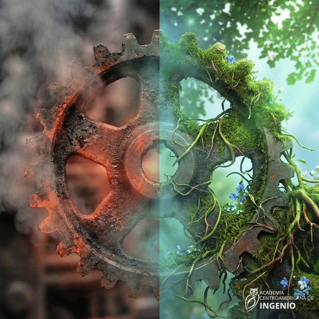 El Stack de Liderazgo Regenerativo: Por Qué Tu "Sistema Operativo" Actual Está Quebrando a Tu Talento y al Planeta (Y Cómo Arreglarlo) 8 Post Instagram Cuadrado Paneles Solares Azul 145