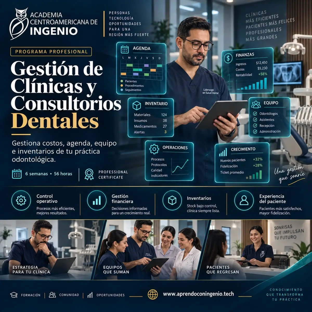 Gestión de Clínicas y Consultorios Dentales 1 Gestión de Clínicas y Consultorios Dentales