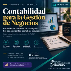 Contabilidad para Gestión de Negocios